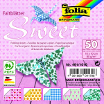 Paberkujukeste valmistamise komplekt Folia Origami Sweet, mitmev&auml;rviline
