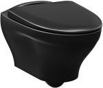 WC-pott, seinapealne Gustavsberg Estetic, kaanega, 350 mm x 530 mm