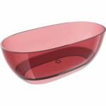 Vann, teisaldatav Mexen Pure, 170 cm x 80 cm x 58 cm, ovaalne, eozyna transparent v.