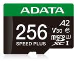 M&auml;lukaart Adata Speed Plus UD256GUI3V30A2SP-RA1, 256 GB, 180 Mb/s - 160 Mb/s