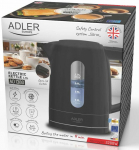 Elektriline veekeetja Adler AD 1380b, 1 l, must v.