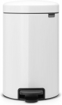 Kahjustatud pakendiga toode. Pr&uuml;gikast Brabantia NewIcon 113864, valge v., 12 l, 41.1 cm x 25.1 cm