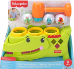 M&auml;ng, haamriga Fisher Price Sit & Tap Rolligator, roheline v.