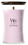 K&uuml;&uuml;nal, l&otilde;hna WoodWick Cherry Blossom & Vanilla, 90 - 140 h, 609 g, roosa v.