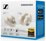 Juhtmeta k&otilde;rvaklapid Sennheiser Accentum Clip 800115, kreemjasvalge