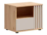 &Ouml;&ouml;kapp Brevas S657-KOM1S/P-DASN/UKA, ka&scaron;miir v./artisan oak v., 46.5 cm x 55 cm x 40 cm