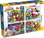 Pusle 4in1 Lisciani Marvel Spidey 304-100378, 25 cm x 35 cm, 192 tk, mitmev&auml;rviline