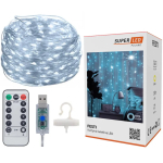 LED valguskardin Extralink 73172, 3 m, k&uuml;lm valge v., 300 LED