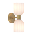 Valgusti seinale Light Prestige Piega, E14, 2 x 10 W, valge v. / kuldne v., 10 x 12 cm