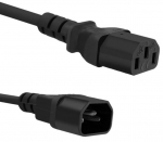 Juhe Qoltec IEC C14, IEC C13, 1.8 m, must v.