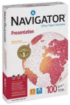 Kontoripaber Navigator Presentation, A4, 100 g/m&sup2;, valge v., 29.7 cm x 21 cm, 500 lk. tk.