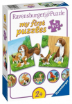 Pusle Ravensburger My First 05072, 18 cm x 10 cm, 18 tk, mitmev&auml;rviline