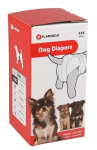 Koerte m&auml;hkmed Flamingo Dog Diapers 510583, XXS, 12 tk Valge