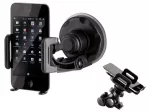 Auto telefonihoidik Tracer U11, must v.