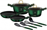 Poti ja panni komplekt, koos tarvikutega Berlinger Haus Emerald BH-7039