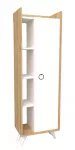 Kapp Kalune Design Ilgim, tamm v./valge v., 31.8 cm x 50 cm x 140 cm