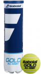 Tennisepallide komplekt Babolat Gold All Court 3324921794303, kollane v., 4 tk
