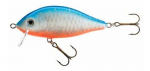 Kummist kala Jaxon Holo Select, 9 cm, sinine v./valge v./oranž v.