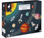 Pusle Janod Solar System J02678, 49 cm x 70 cm, 100 tk, mitmev&auml;rviline