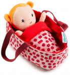 Riidest nukk Lilliputiens Baby Agathe 83133, 21 cm, mitmev&auml;rviline