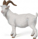 M&auml;ngukujuke Papo White Nanny Goat 401260, 9 cm, valge v.