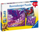 Pusle Ravensburger Mythical Grandeur 056781V, 21 cm x 21 cm, 147 tk, mitmev&auml;rviline
