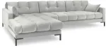 Nurgadiivan Micadoni Home Mamaia Velvet, h&otilde;be v., vasak, 293 x 185 cm x 75 cm
