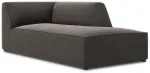 Diivan Micadoni Home Ruby Velvet Chaise Longue, tumehall v., parem, 181 x 93 cm x 69 cm