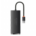 USB jaotur Baseus USB-A 4 (USB3.0) WKQX030001 USB, 4 x USB, 0.25 m, must v.
