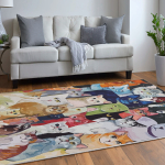 Vaip Conceptum Hypnose Woopamuk 238, mitmev&auml;rviline, 200 cm x 100 cm