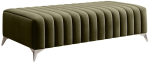 Tumba Laurence Nube 33, roheline v., 64 cm x 132 cm x 36 cm