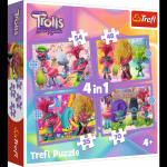 Pusle Trefl Trolls 34622T, 20.5 cm x 28.5 cm, 207 tk, mitmev&auml;rviline