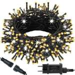 J&otilde;ulutuled Springos CL4082, 15 m, soe valge/valge v., 300 LED