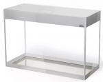 Akvaarium Aquael Glossy ST100 331326, l&auml;bipaistev v./valge v., varustuseta, 215 l