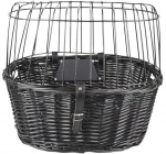 Jalgrattakott Flamingo Canna 518624, puit/metall, must v.