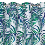 &Ouml;&ouml;kardin Mariall ZKNN-02, valge v./roheline v., 140 cm x 250 cm