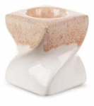 K&uuml;&uuml;nlahoidja Ruben 01, keraamiline savi, &Oslash; 7 cm, 8 cm, kreemjasvalge/beež