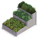 Peenrakast Upyard, 120 cm x 80 cm x 58.5 cm