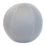 Dekoratiivne padi Home4you Ball, hall, 52 cm x 52 cm