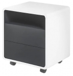 Sahtliplokk MC Akcent Tadeo 40171WG7, antratsiit v./valge v., 55 cm x 47 cm x 38 cm