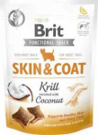 Koeramaius Brit Functional Snack Skin & Coat, l&otilde;he/k&otilde;rvits/kookos, 0.15 kg