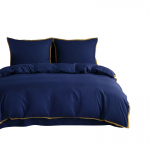 Voodipesukomplekt PIC-01, s&uuml;gavsinine v., 70 x 80 cm, 200 x 220 cm, 3 tk