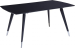 S&ouml;&ouml;gilaud Beliani Mossle, must v., 90 cm x 160 cm x 76 cm