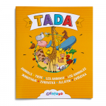 Raamat Geniuso Tada Animals, RUS, EN, DE, Prantsuse, Hispaania, Ungari, T&scaron;ehhi, Slovaki, kollane v.