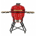 Grill Zyle Kamado Diamond ZY24KSRDDISET, punane, 62 cm