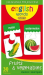 Pusle, puuviljad ja k&ouml;&ouml;giviljad Adamigo English Worlds, EN, mitmev&auml;rviline, 30 tk