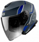 Mootorratta kiiver Axxis Mirage SV Damasko D7, M (57-58 cm), sinine/hall