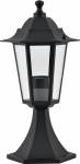 Vabalt seisev v&auml;lisvalgusti Domoletti Arna, 15W, E27, IP44, must v., 16.4 cm x 39 cm