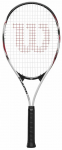 Tennisereket Wilson Fusion XL, valge v./must v.