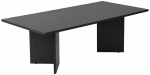 Kohvilaud Nordure Sabin, must v., 60 cm x 119 cm x 40 cm